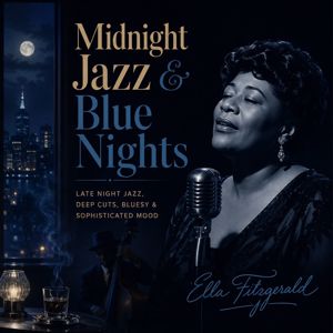 Ella Fitzgerald: Midnight Jazz & Blue Nights: Late Night Jazz, Deep Cuts, Bluesy & Sophisticated Mood
