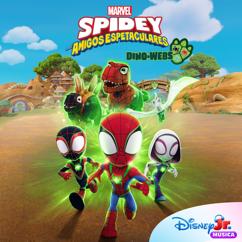 Elenco de Spidey e Seus Amigos Espetaculares de Marvel: Disney Jr. Spidey e seus espetaculares amigos de Marvel: Dino Webs (De Disney Jr. Música) (Disney Jr. Spidey e seus espetaculares amigos de Marvel: Dino WebsDe Disney Jr. Música)