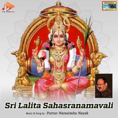 Puttur Narasimha Nayak: Sri Lalita Sahasranamavali