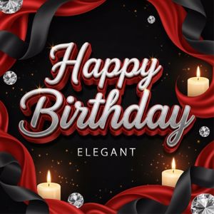 Wish Records: Happy Birthday (Elegant)