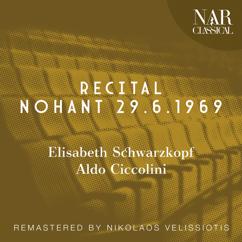 Elisabeth Schwarzkopf, Aldo Ciccolini: Acht Lieder, Op. 49, IRS 64: VIII. Ach, was Kummer, Qual und Schmerzen