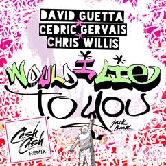 David Guetta, Cedric Gervais, Chris Willis: Would I Lie to You (Cash Cash Remix)