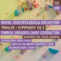 Royal Concertgebouw Orchestra, Bernarda Fink: Mahler: Symphony No. 3 in D Minor: IV. Sehr Langsam - Misterioso (Live)