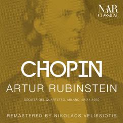 Arthur Rubinstein: Ballade No. 3 in A-Flat Major, Op. 47, IFC 7: Allegretto